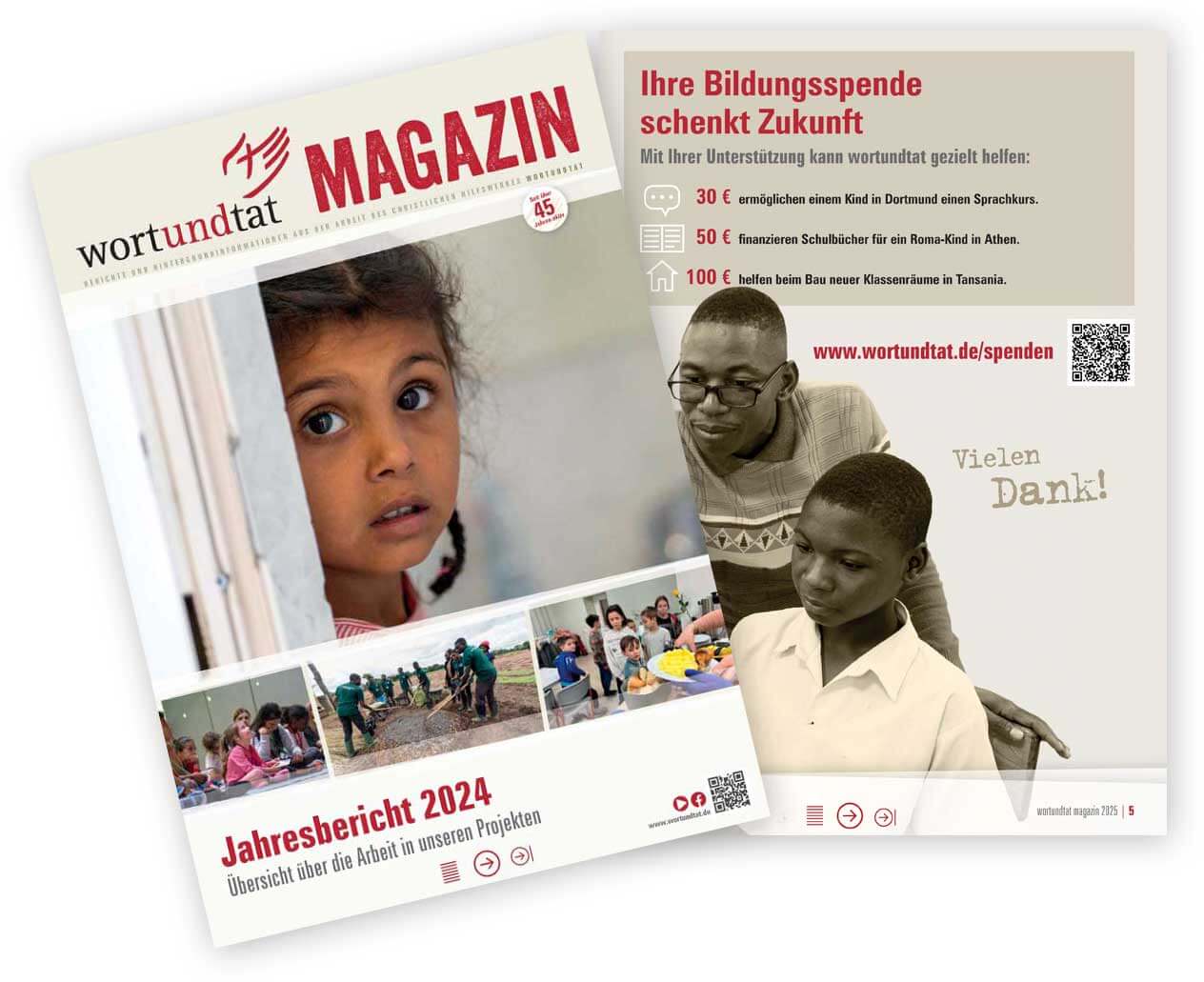 wortundtat - Wege zu Helfen - aktueller Jahresbericht wortundtat - Wege zu Helfen - aktueller Jahresbericht