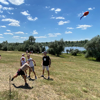 Vacation feeling in ones hometown